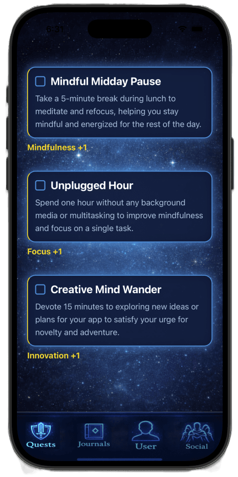 Forge App Screenshot